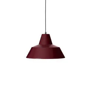 Made By Hand  - Workshop Lamp W4 - Wine Red